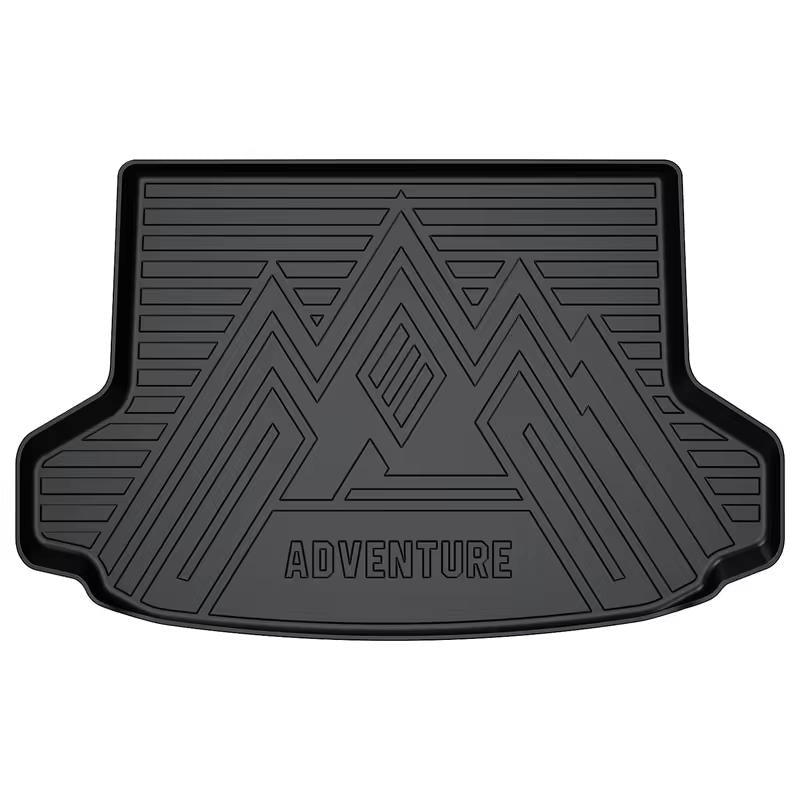 Garvee Cargo Liner - All-Season Heavy-Duty TPE Trunk Mat & Rear Floor Mat, Compatible with HR-V FWD 2023-2025, Non-Slip and Durable, Black