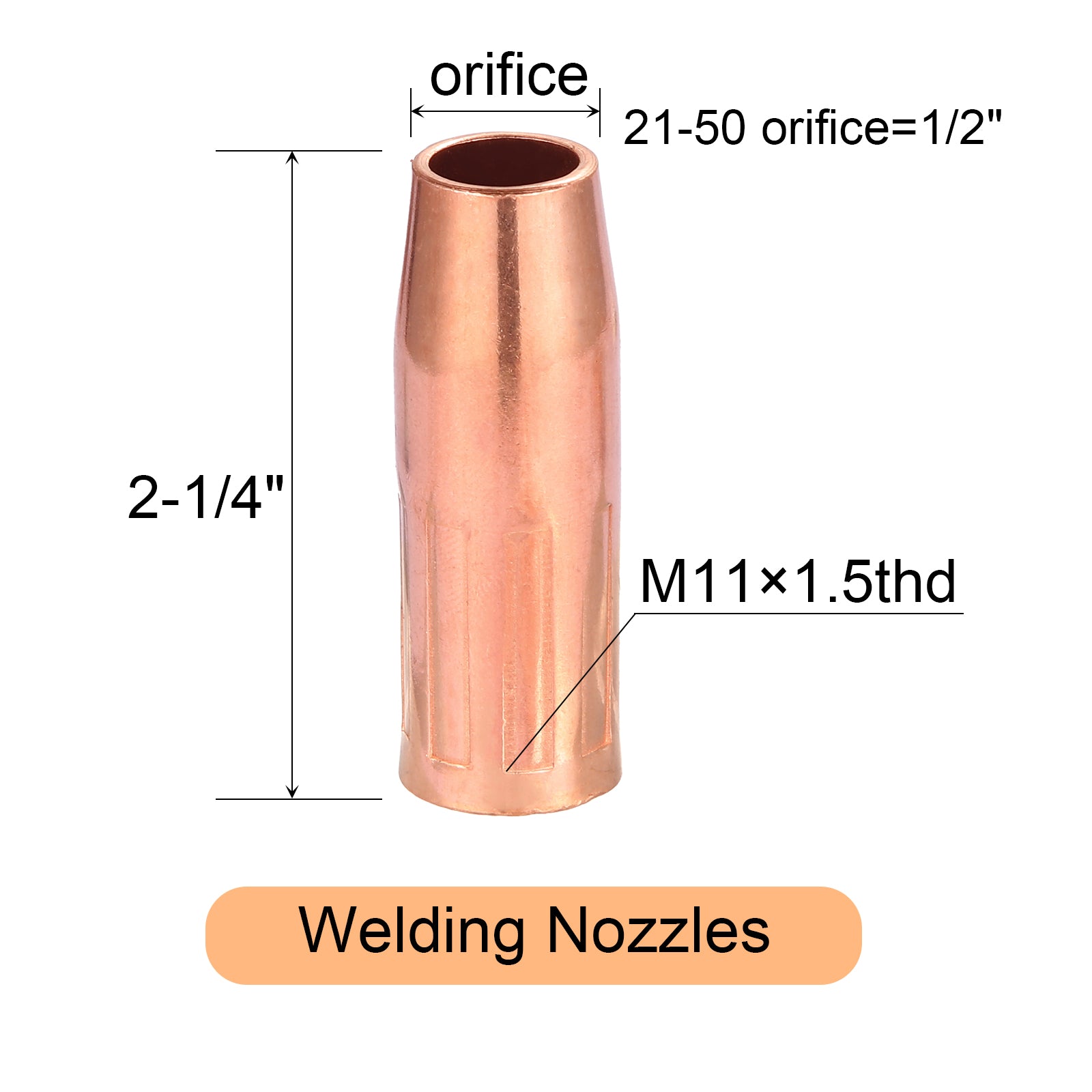 Garvee MIG Welding Gun Accessory Kit .023" Tip Nozzle Diffuser Replacement for Universal MIG Guns 24 Pieces