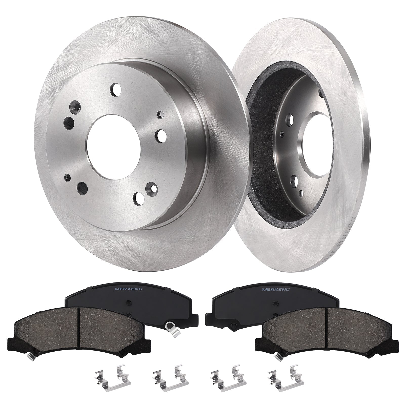 Garvee Premium Ceramic Disc Rear Brake Rotor Compatible With ACCORD TSX Rear Aluminum-Zinc Coating Rust Resistant