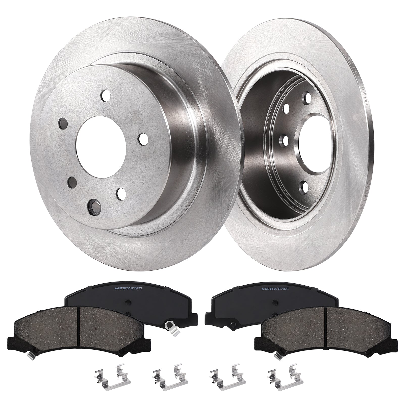 Garvee Premium Ceramic Disc Front Brake Rotor Compatible With Impala Monte Carlo Lucerne Front Aluminum-Zinc Coated Rust Resistant