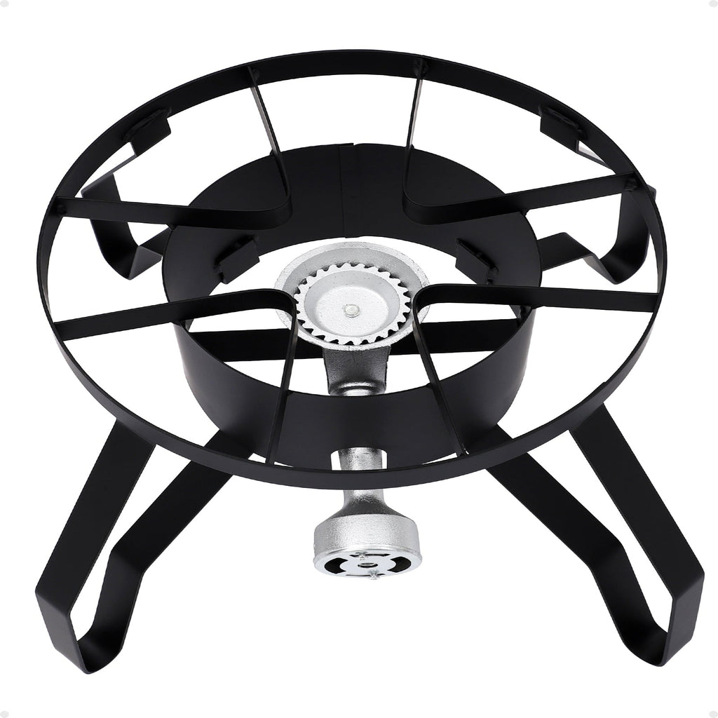 Garvee 14" Single Burner Propane Outdoor Stove - High Heat Portable Cooker for Home Brewing, Turkey Frying, Maple Syrup Preparation