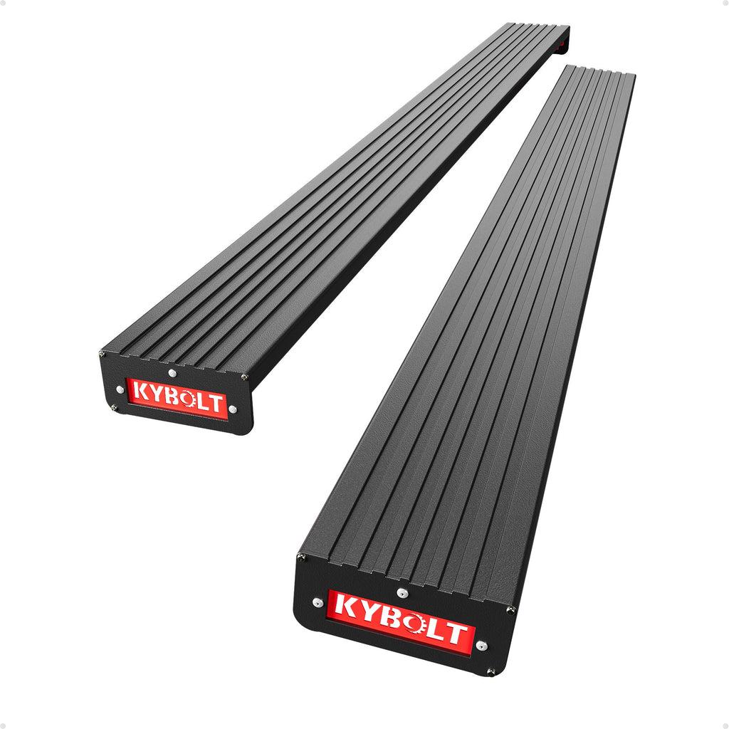 Garvee 6.5 Inch Running BoardsCompatible With 2015-2025 Chevy Colorado GMC Canyon Crew Cab Aluminum Side Steps Nerf Bars Black