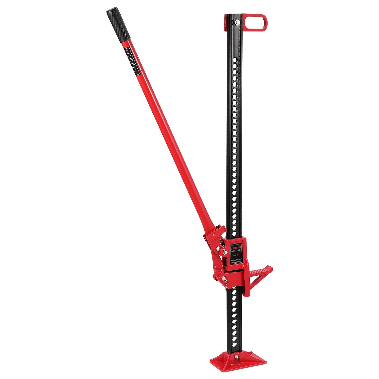 Garvee High Lift Farm Jack 48" Heavy Duty 7000 Lbs Capacity Steel Durable Rust-Resistant Ratcheting Handle Off-Road Rescue