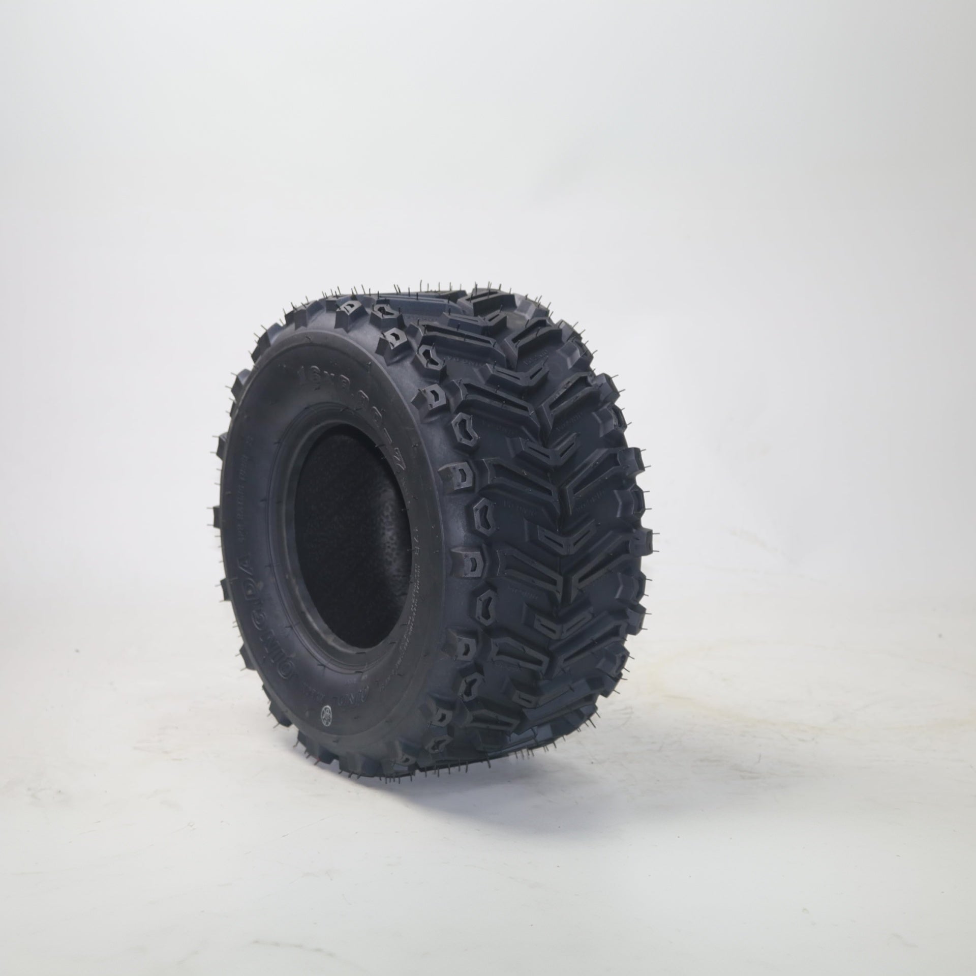 Garvee Set of 2 ATV All-Terrain Tires 16X8-7 4PR Tubeless Nylon 6-Ply Abrasion Resistant Enhanced Traction Off-Road Trail Sand Mud