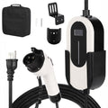 Garvee Level 1 EV Charger 15A 110V NEMA 5-15 Plug Adjustable Current & Timer UL TUV Certified 25ft Cable Portable Home Use