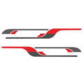 Garvee 4pcs Vinyl Graphics Decals Stickers Caravan Trailer Camper Auto Car Decoration