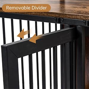 Garvee Heavy Duty Double Dog Crate with Divider for Small Dogs ZH-02
