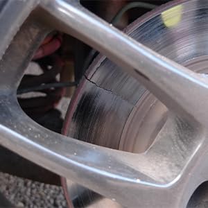 Garvee Front Brake Rotors Disc Drilled And Slotted For 1999-2002 Grand Cherokee, Durable Aluminum-Zinc Coating, Reliable Performance