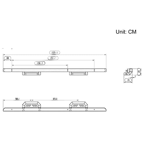 Garvee Estribos para Chevy Silverado/Sierra 2019-2023 1500 y 2020-2023 Silverado/Sierra 2500HD 3500HD Crew Cab (excluye 2019 1500 LD/Limited), barras laterales para puerta de coche, barras Nerf para camiones, rieles de paso
