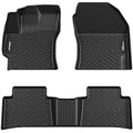 Garvee Floor Mats for 2020 2021 2022 2023 2024 Toyota Corolla (L LE SE XSE XLE Nightshade 4Dr.Sedan), TPE All Weather Custom Fit Front 1st & 2nd Row Floor Liner
