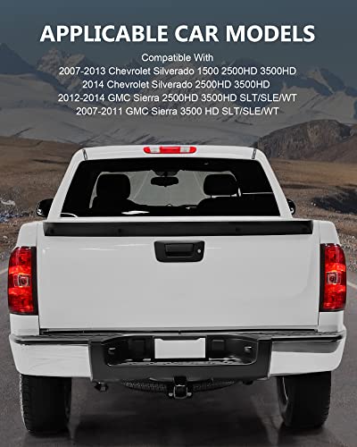 Garvee 07-14 Silverado/Sierra 3500HD Passenger Tail Light Ruby Red