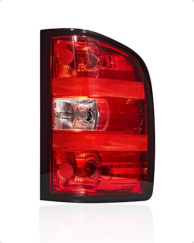 Garvee 07-14 Silverado/Sierra 3500HD Passenger Tail Light Ruby Red