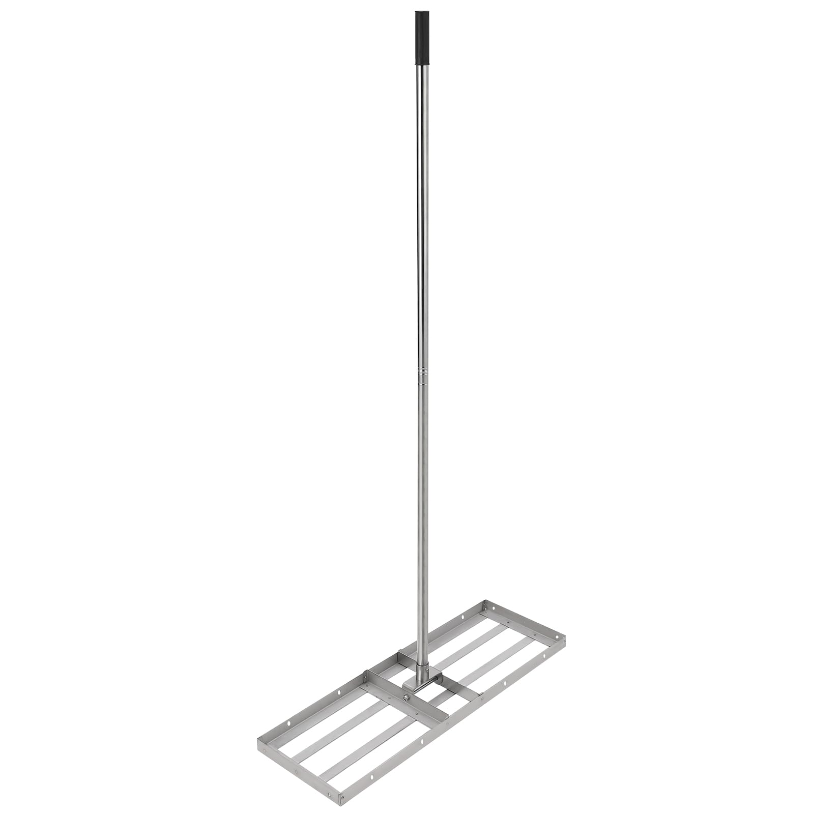 Garvee 36"×10" Heavy-Duty Steel Lawn Leveling Rake with 180° Flexible Rotation - Topdressing Spreader Tool for Backyard, Garden, Golf Course, Farm, and Pasture