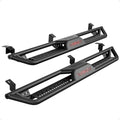 Garvee Running Boards 6.5 Inches with Two Stairs Design Compatible with 2005-2024 Toyota Tacoma Double Cab(2 Full-Size Doors,2 3/4-Size Doors), Steel Build, Bolt-on Side Steps, Powder Coated Nerf Bar