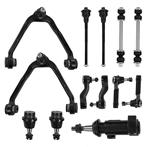 Garvee 13pcs Front Suspension Kit for Avalanche: Control Arms, Tie Rod