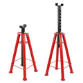 Garvee Heavy-Duty Pipe Jack Stand, 28 -46 Inch Adjustable Folding Pipe Stand, Ideal for Welding, Automotive, and Construction Projects - 10T