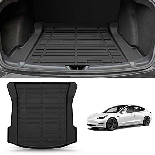 Garvee All-Weather Durable Cargo Mat for Tesla Model 3 2017-2023