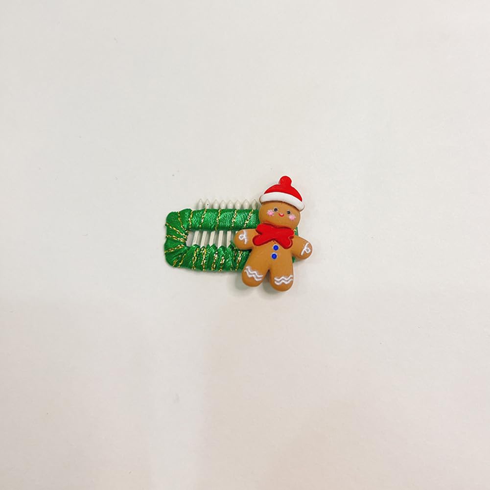 Garvee 6/8pcs 3.2cm Pet Christmas Hair Clips Hairpin Cartoon Pet Headgear Pet Hair Accessories Christmas Gift For Dogs Cats 6