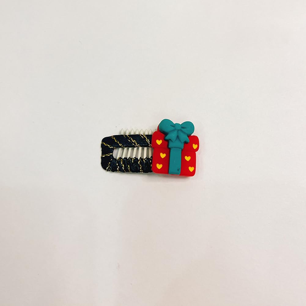 Garvee 6/8pcs 3.2cm Pet Christmas Hair Clips Hairpin Cartoon Pet Headgear Pet Hair Accessories Christmas Gift For Dogs Cats 6