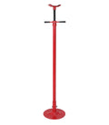 Garvee 3/4 Ton Underhoist Support Stand - 1655 lbs Capacity Jack Stand with 52" to 76" Lifting Range and 12" Diameter Base for Vehicle Lifting and Support, Red