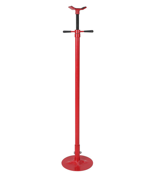 Garvee 3/4 Ton Underhoist Support Stand - 1655 lbs Capacity Jack Stand with 52" to 76" Lifting Range and 12" Diameter Base for Vehicle Lifting and Support, Red