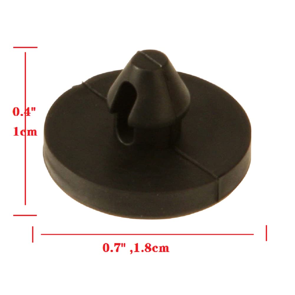 Garvee 90541-06036 - Juego de 12 tapones para interruptor de freno de goma para la mayoría de los coches, 12 unidades