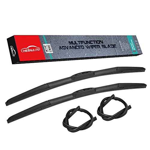 Garvee 18Inch Premium Rubber Wiper Blades - Durable, Quiet Operation