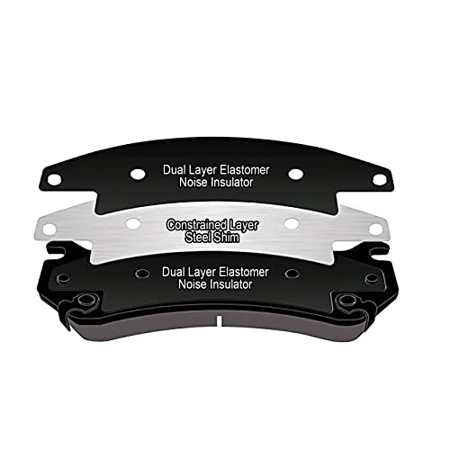 Garvee Ceramic Brake Pads, 4pcs Front Brake Pads Brakes Kits Compatible STP1457