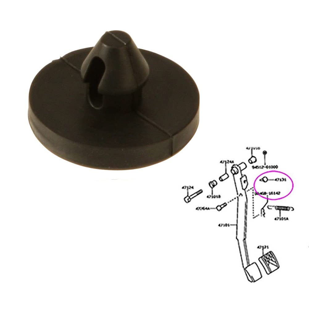 Garvee 90541-06036 - Juego de 12 tapones para interruptor de freno de goma para la mayoría de los coches, 12 unidades