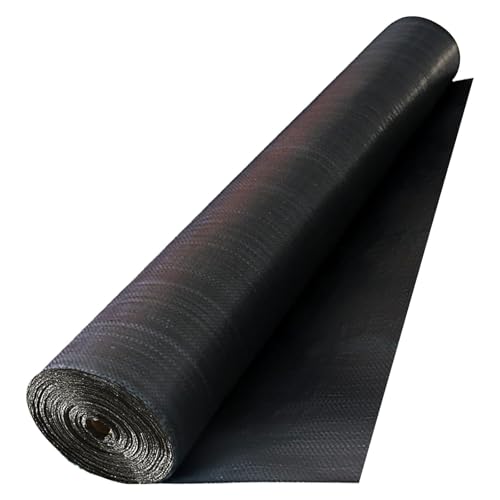 Garvee Driveway Fabric 13x108FT, 5.8OZ Woven Landscape Fabric Heavy Duty, Commercial Road Fabric, Weed Control Fabric, Geotextile Fabric for Landscaping, Ground Cover