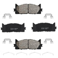 Garvee 4Pcs Premium Ceramic Rear Brake Pads for 2006-2018 RAV4,2007-2018 ES350,2009-2010 Pontiac Vibe,2008-2018 Avalon,2009-2013 Matrix,2007-2021 Camry