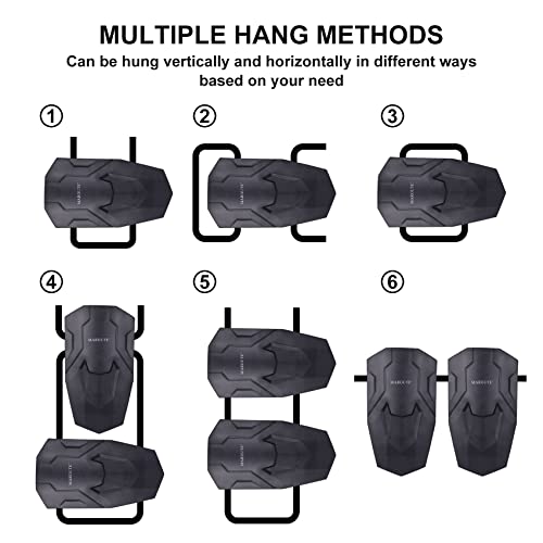 Garvee Boat Fenders 2 Packs Boat Bumpers for Docking with Ropes,Upgraded Boat Fenders Bumpers Fit for Bass Boat and Jon Boat,Dock,etc