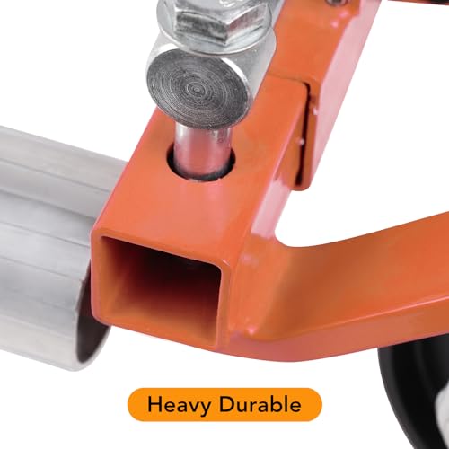 Garvee Car Wheel Dolly Set of 2, 1500LBS Capacity Car Dolly with Hydraulic Tire Jack for Vehicle Positioning for Truck RV Trailer