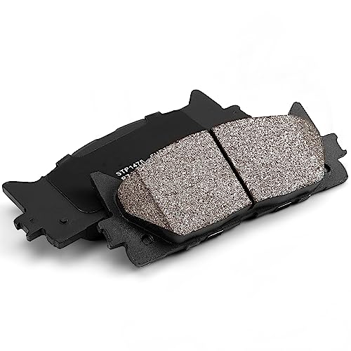Garvee 4Pcs Premium Ceramic Front Brake Pads for 2007-2018 Avalon,2007-2018 ES350,2007-2017 Camry,2013-2018 ES300h