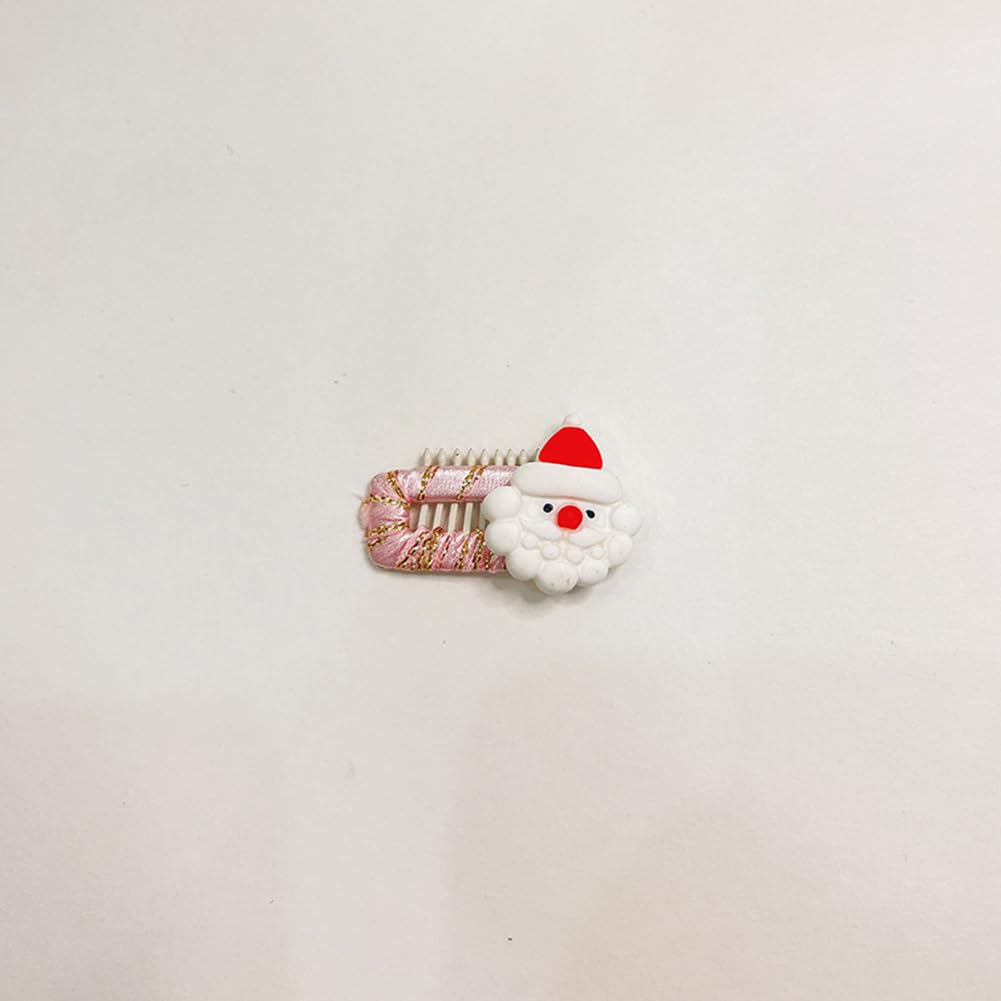 Garvee 6/8pcs 3.2cm Pet Christmas Hair Clips Hairpin Cartoon Pet Headgear Pet Hair Accessories Christmas Gift For Dogs Cats 6