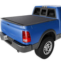 Garvee Soft Quad Fold Truck Bed Tonneau Cover Compatible with 2002-2023 Dodge Ram 1500, 2003-2023 Dodge Ram 2500 3500, 6.4 ft Bed