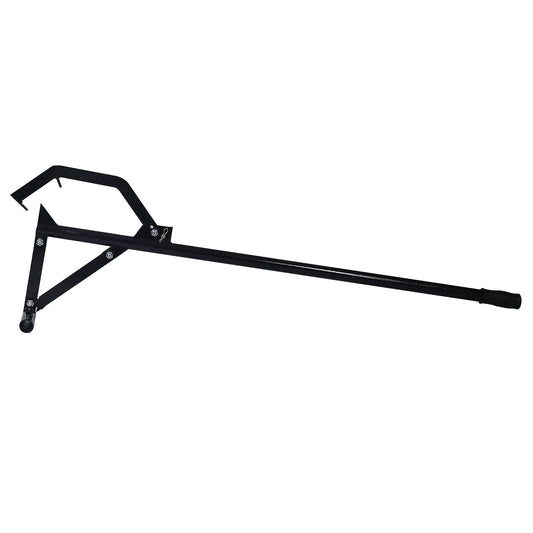 Garvee 51.2” Timberjack Log Lifter - Heavy-Duty Triple Thick Carbon Steel Body with Adjustable Hook, Ideal for Lifting, Moving, and Rolling Logs, Logging Tools for Firewood Harvesting, Black