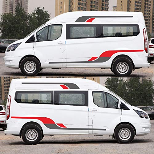 Garvee 4pcs Vinyl Graphics Decals Stickers Caravan Trailer Camper Auto Car Decoration