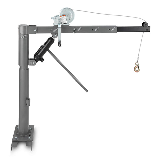 Garvee 1000 lbs Truck Crane, Truck Jib Crane Hoist Crane Hitch Mount, 500 lbs Truck Crane/600 lbs Truck Crane/700 lbs Truck Crane/1000 lbs Pickup Crane for Lifting Goods