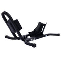 Garvee Black Adjustable Trailer Motorcycle Wheel Chock Stand Heavy Duty Tube Front One Size