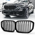 Garvee Kidney Grille Double Glossy Black ABS for X5 G05 2018-2023 Durable Easy Install Replacement