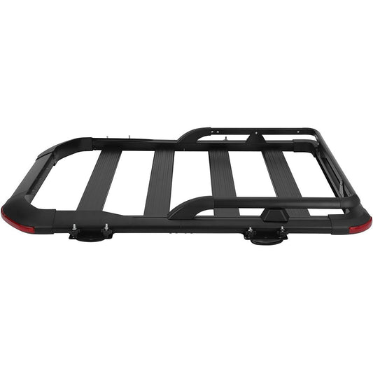 Garvee Roof Baskets 220 LBS Loading Capacity, 63" x 43" x 6.3" Capacity Anti-Rust Rooftop Cargo Carrier, Roof Rack Basket for SUV, Car and Truck