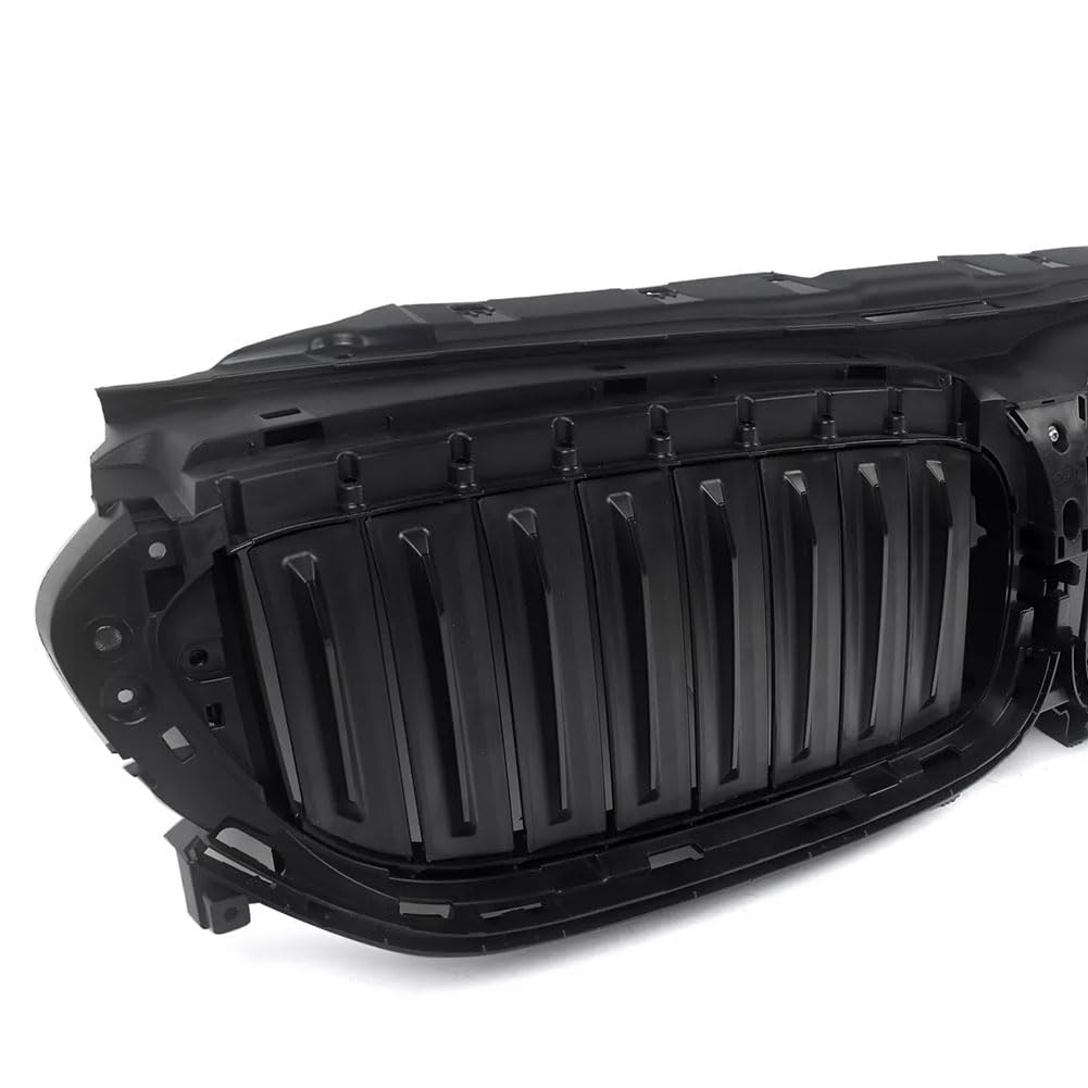 Garvee Active Air Shutter Front Upper Radiator Grille For 5 Series G30 G31 G38 (2017-2020) Auto Decor Replacement Black