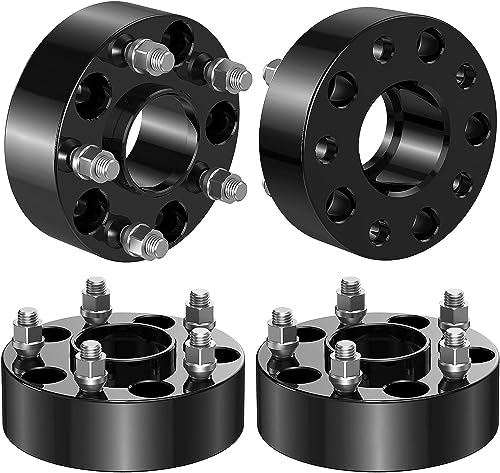 Garvee 5x5.5 Wheel Spacers for Dodge Ram 1500 2002-2010,RAM 1500 2011,Durango 2004-2009,Dakota 2005-2011, 2 Inch 4Pcs 5x139.7 Forged Wheels Spacer 9/16 Stud 77.8mm Hub Bore for 5 Lug Wheels