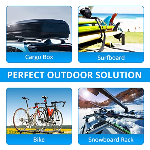 Garvee Roof Rack Cross Bar Fit for 2010-2023 Kia Telluride,Heavy Duty