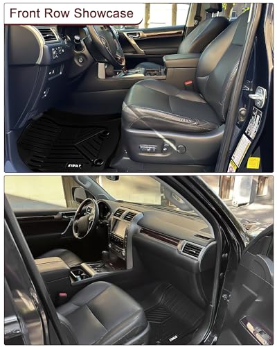 Garvee Floor Mats Compatible with 2014-2023 Lexus GX460/2013-2023 Toyota 4Runner,Custom Fit TPE Floor Liners for Lexus GX460/Toyota 4Runner 2014 2015 2016 2017 2018 2019 2020 2021 2022