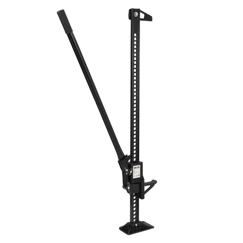 Garvee 60-Inch Farm Jack - 3 Ton Capacity Ratcheting Off-Road Utility Jack, Heavy-Duty for Tractors, Trucks, Cars, and Jeeps (Black)