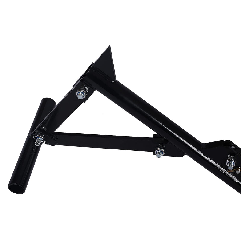 Garvee 51.2” Timberjack Log Lifter - Heavy-Duty Triple Thick Carbon Steel Body with Adjustable Hook, Ideal for Lifting, Moving, and Rolling Logs, Logging Tools for Firewood Harvesting, Black