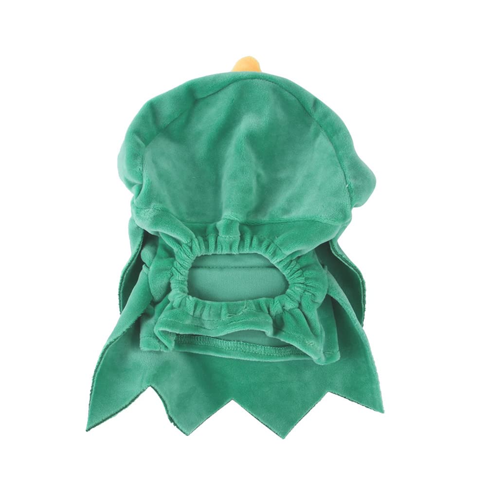 Garvee Pet Dog Christmas Bodysuit Soft Comfortable Creative Christmas Tree Shape Costumes Headgear Props Accessories Green L