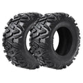 Garvee 18x9.50-8 4PR QD518 ATV Tire - All Terrain 26x11x14 Tires, Rim 14 * 7, OD 26in, SW 11in, Max Load 465lbs each Tire, LCI/SI 54F - QD 18x9.5-8 6PR